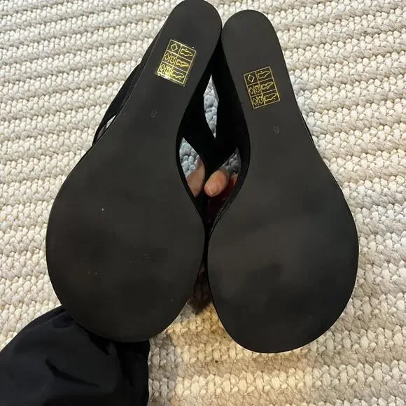 JEFFREY CAMPBELL Leizel Platform Wedge Flip Flop - Picture 7 of 8